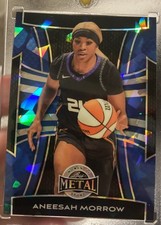 Aneesah Morrow 2025 Leaf Metal Women Of Sport 1/1 Blue Crystals Connecticut Sun
