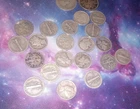 Mercury Dime (1916-1945) LOT 90% Silver (24 coins)