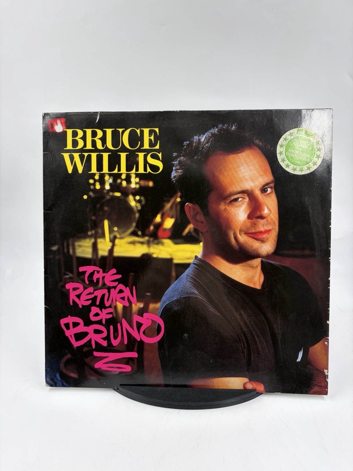 Bruce Willis The Return Of Bruno 1987 Vinyl Record LP Album RIP A1/B1 VG+/VG