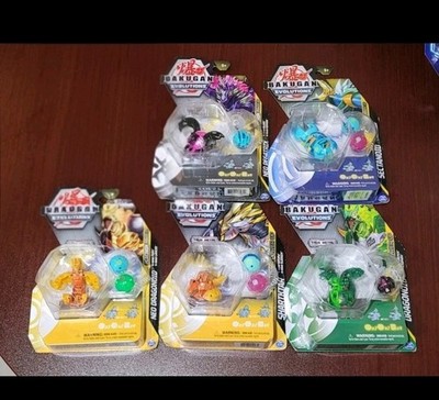 Bakugan Evolutions Platinum Power Up DRAGONOID /SHARKTAR/ SECTANOID PEGATRIX