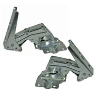 Easypart Passend FüR Bosch 12004051 Set TüR Scharnier Oben + Unten KüHlschrank