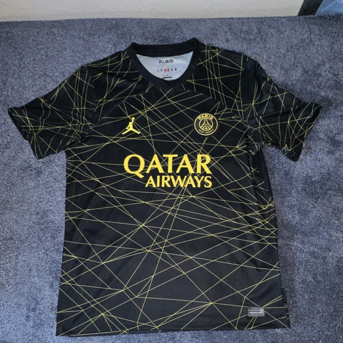 Jordan PSG MESSI 30 シャツ M Jordan Paris Saint-Germain PSG Jersey Lionel Messi #30 Black