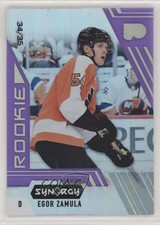 2020-21 Upper Deck Synergy Rookies Purple 34/35 Egor Zamula #118 0nr3