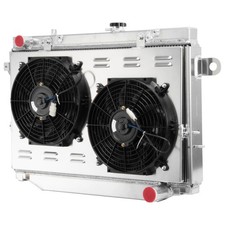 3row Aluminum Radiator Shroud Fan For Toyota Landcruiser 100 Series Hdj100r Hzj 3row Aluminum Radiator Shroud Fan For Toyota Landcruiser 100 Series Hdj100r Hzj