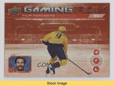 2024-25 Upper Deck Series 1 Gaming FOV Filip Forsberg #GFOV-16 READ 0s9c