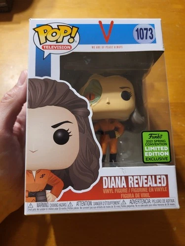 Funko Pop! Television V Diana Revealed #1073 2021 Spring Convention ECCC READ