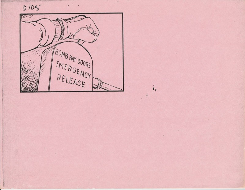1981 HEAVY METAL "B-17  Bomb Bay Doors Release" Mike Ploog/Blake James Art