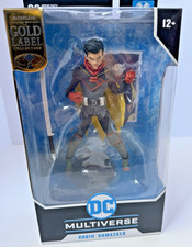 DC Multiverse Infinite Frontier Robin Unmasked Gold Label McFarlane Toys 7 Inch