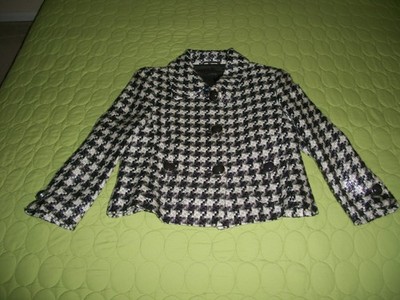 Gerry Weber Cropped White/ Black Jacket