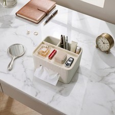 Tissue Box, Multifunctional Tissue Box, Tissue Box for Office, Home, Bathroom