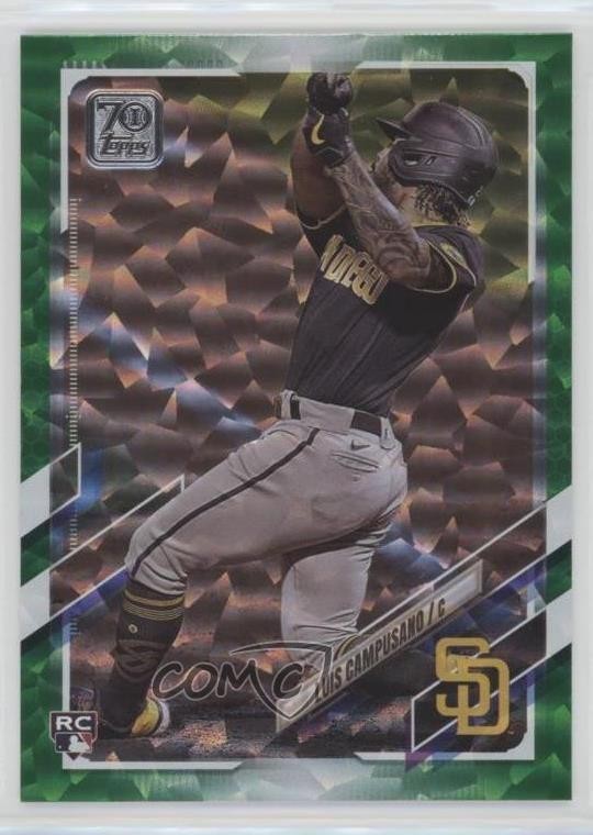 2021 Topps Green 344/499 Luis Campusano #381 0c3e