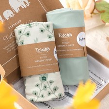 Bedside Sleeper Bassinet Fitted Sheets 33x20 for Maxi COSI Iora, Koola Baby, ...