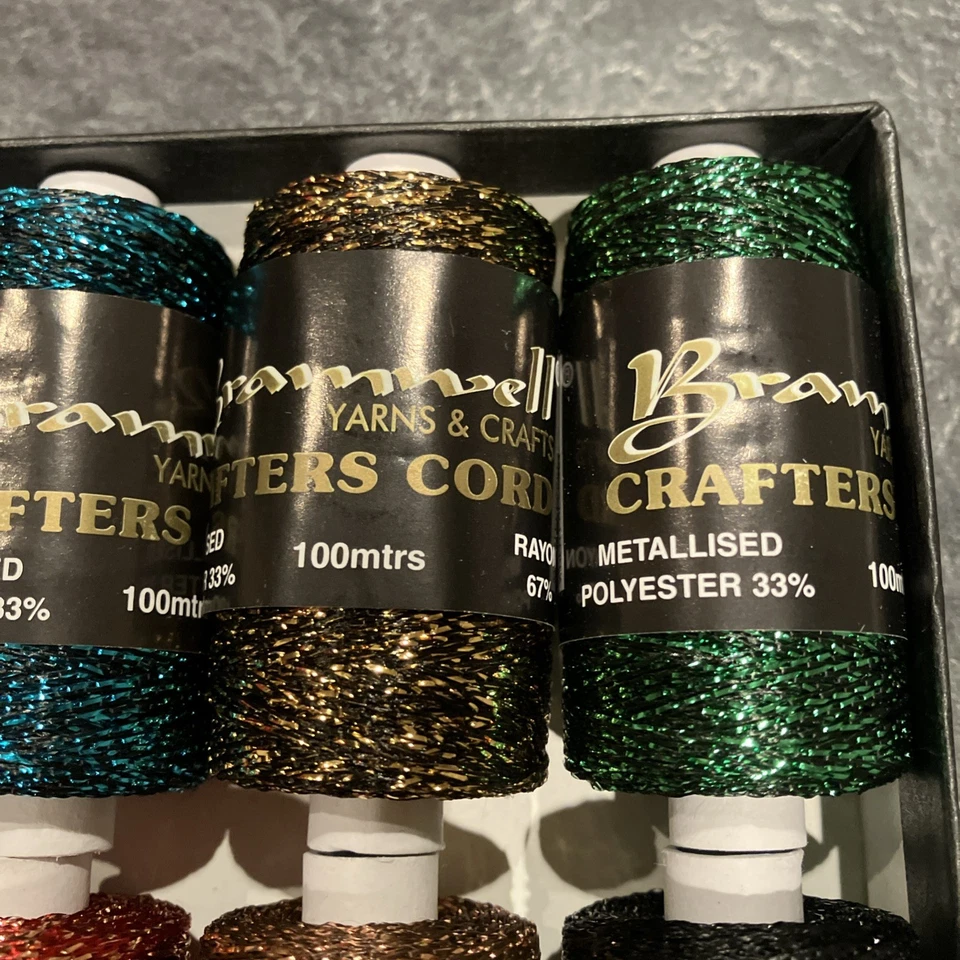 Job lot 10 Mixed Reels Spools Metallic thread. - Image 3 of 4