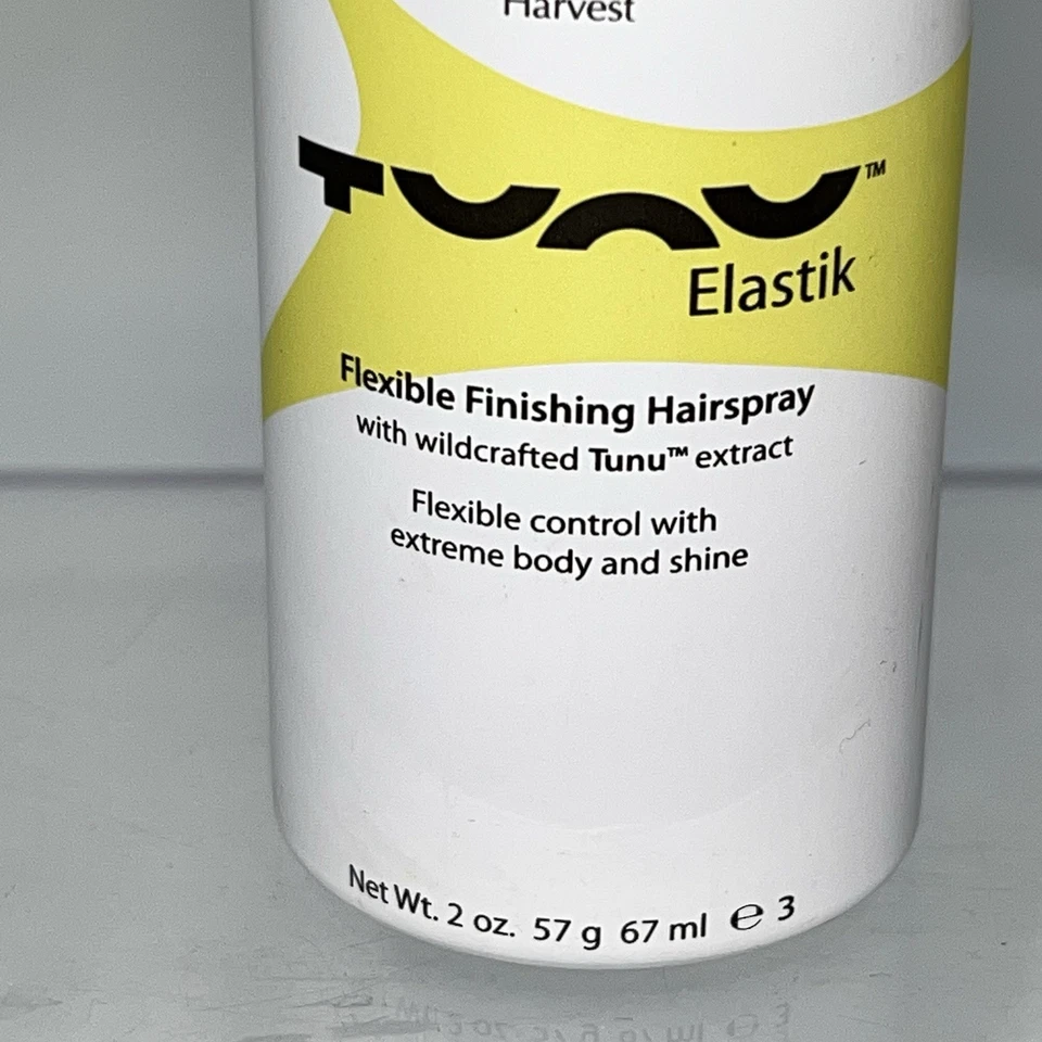 Lote de 2 Ojon Tunu Elástico Acabado Flexible Laca para el Cabello Estilo 2 OZ ORIGINAL NOS Foto 2 de 4