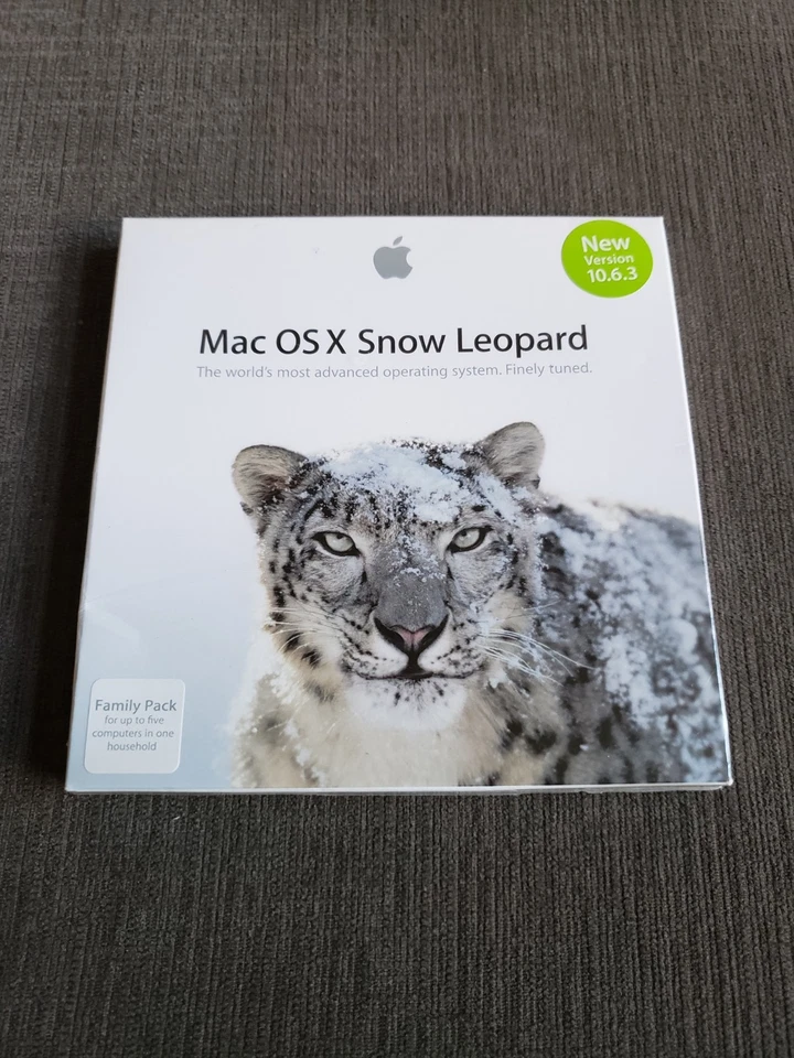 Apple Mac OS X v.10.6 Snow Leopard for Intel-Based Mac (MC223Z/A) New Sealed! - Image 2 of 4