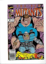 New Mutants #88 Newsstand 2nd Appearance of Cable
