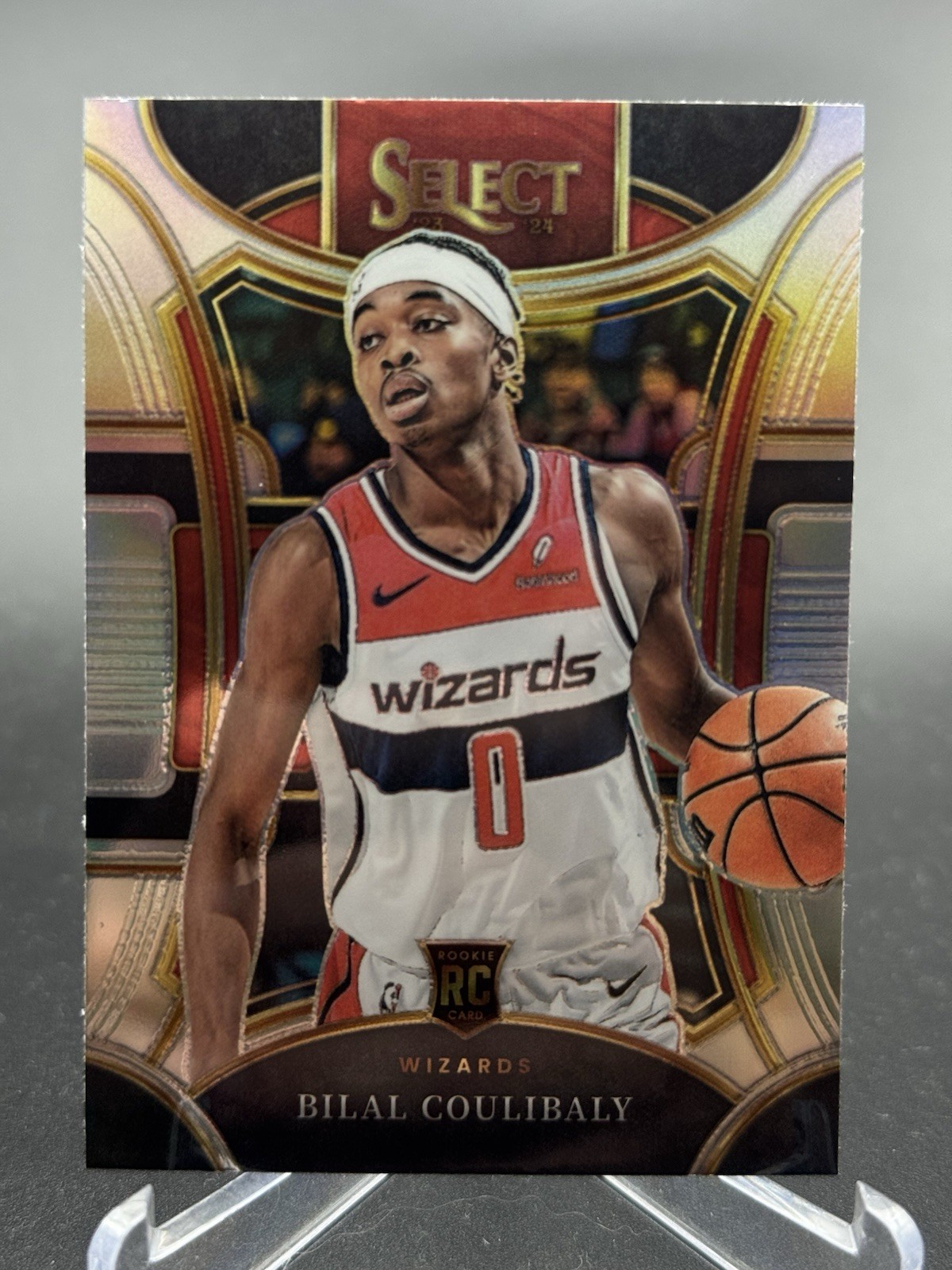 2023-24 Select Bilal Coulibaly Mezzanine Silver Prizm RC #304 - Wizards
