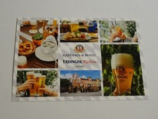 Erdinger Weißbräu Weißbier Postkarte Gasth...