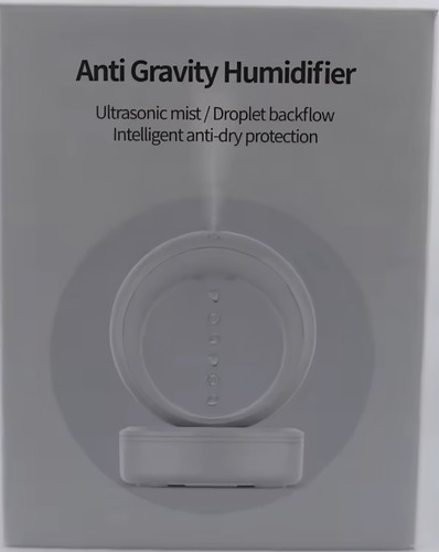 Anti Gravity Humidifier Bedroom Deco Ultrasonic Mist Night Light - Picture 2 of 5