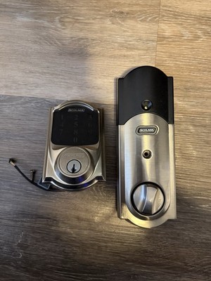 Schlage BE469ZPVCAM619 Connect Camelot Touchscreen Lock Satin Nickel
