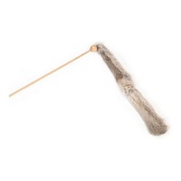 Cat Wand Gloria Niemeyeer Wood Fluffy Toy Worm