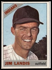 1966 Topps #128 Jim Landis