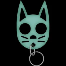 Cat Strike Self-Defense Keychain Glow in Dark Free Shipping
