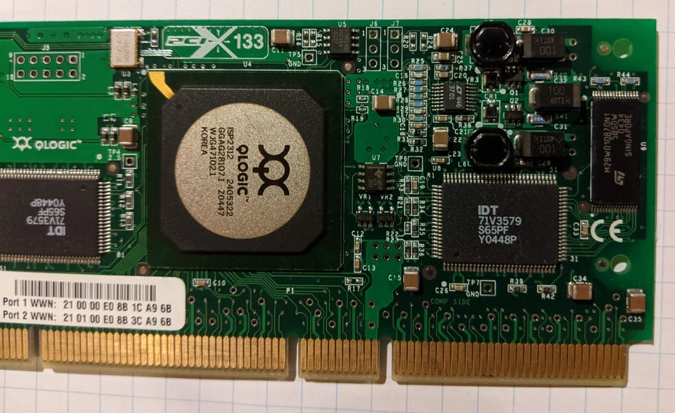 New Qlogic QLA2342 PCI-X Dual Port Fiber Channel Host Bus Adapter - Image 4 of 4