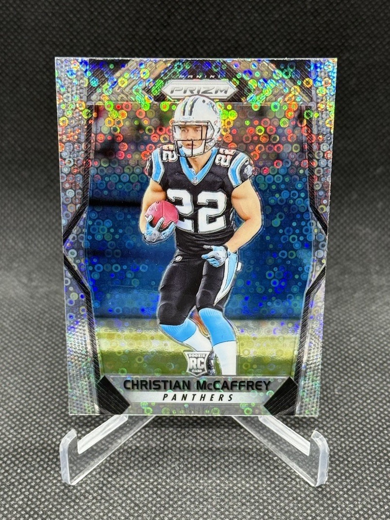 2017 Panini Prizm Christian McCaffrey RC #249 Disco Prizm - Rookie Card🔥