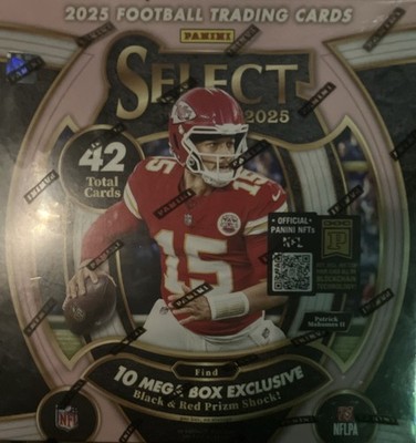 2025 Panini Select Football Trading Cards Mega Box