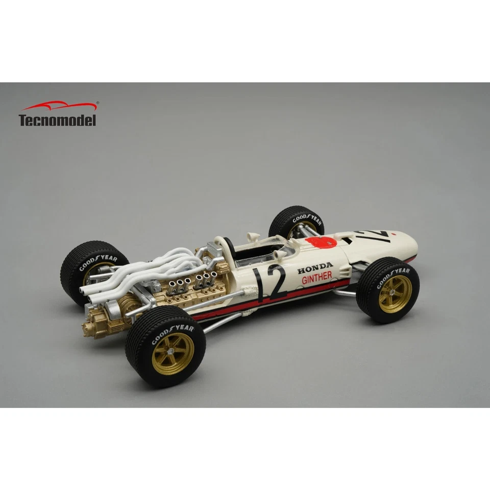 TM43-58D Tecnomodel: 1/43 Honda RA 273 #12 4º PL GP de México 1966 Richie Ginther Foto 2 de 3