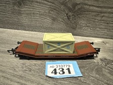 Hornby R6130 BR Lowmac EP Wagon E260844 with ESG Machinery Crate Load