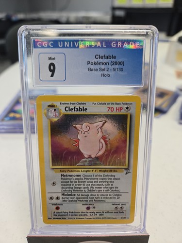 Clefable graded CGC 9 for sale on eBay