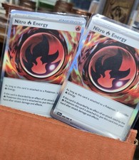 Nitro Fire Energy - 086/086 - Rare Holo Foil- Pokemon Chaos Rising