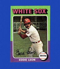 1975 Topps Mini Set-Break #528 Eddie Leon NM-MT OR BETTER *GMCARDS*