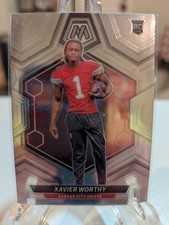 2024 Panini Mosaic Xavier Worthy RC #328 CHIEFS 