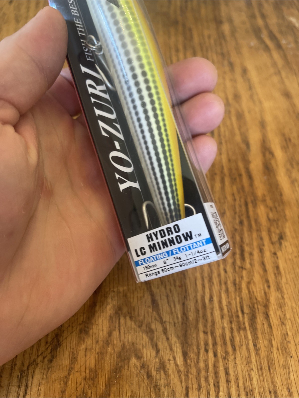 Yo-Zuri Hydro Minnow Long Cast Floating Saltwater Plugs, 6"  1.25 Oz  2-3’ Depth - Image 6