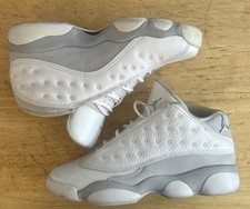 Air Jordan 13 Retro Low Pure Platinum Youth Size 5.5Y 310811-100