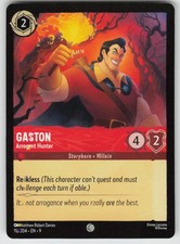 Gaston - Arrogant Hunter 115/204 Common Fabled Lorcana Near Mint