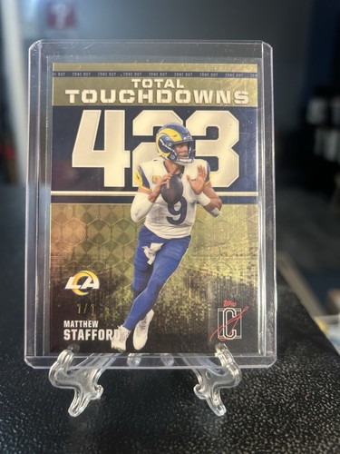 2025 Topps Signature Matthew Stafford Base (RAW)