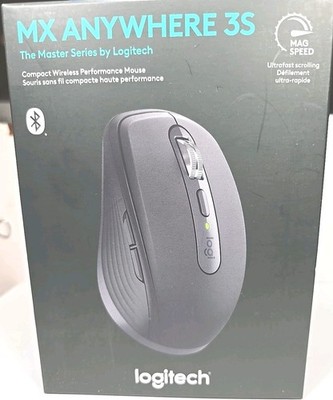 Logitech Wireless Mouse + MX Travel Case,Both New