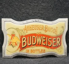 XF23132 *NOS* VINTAGE 1970s *ANHEUSER-BUSCH BUDWEISER* BEER COMPANY BELT BUCKLE