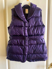 New Gymboree Quilted Puffer Purple Vest Jacket Girl 7/8
