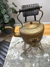 Collectable Brass Kettle And Spirit Burner