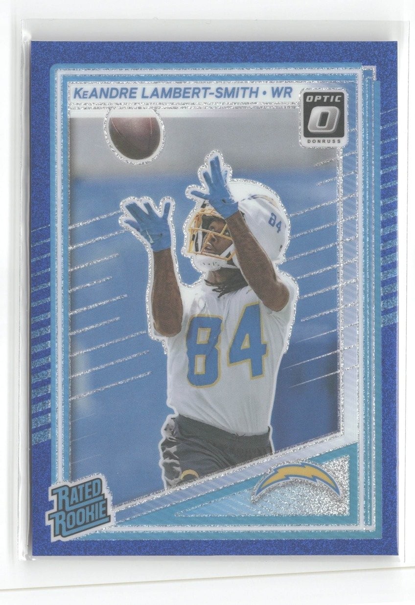 KeAndre Lambert-Smith Panini Donruss Optic #271 Blue Glitter