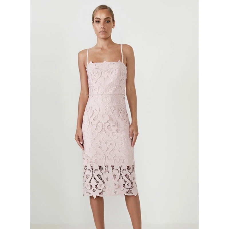pink corset prom dress Off-the-Shoulder Long Prom Dress with Lace-Up Corset Dusty Pink / 8