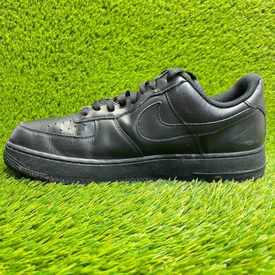 Nike Air Force 1 Low Top Black Lace-Up Men\'s Sz 10 Athletic Sneakers Amazon.com | Nike Men main image 3
