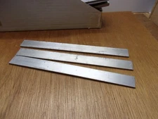 (Qty.3) 1/8" X 1" X 10" Long 6063 T52 Aluminum Flat Bar Stock