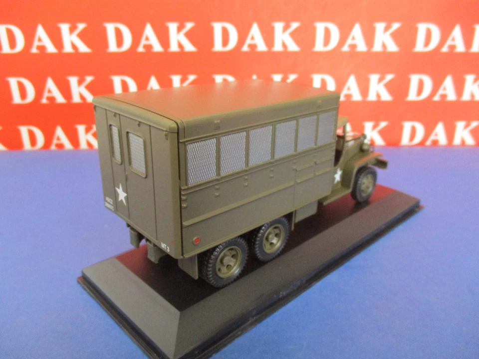 Die cast 1/43 Modellino Camion Truck GMC CCKW 353 Mobile Workshop ASCZ Cherbourg - Immagine 3 di 4