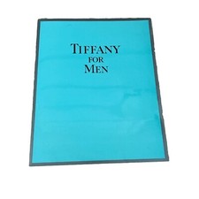Tiffany  Co Tiffany for Men Cologne Promo Kit with Promotional Ad Pictures